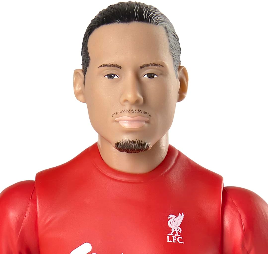 Banbo Toys Liverpool Virgil Van Dijk 8" Collectible Soccer Action Figure
