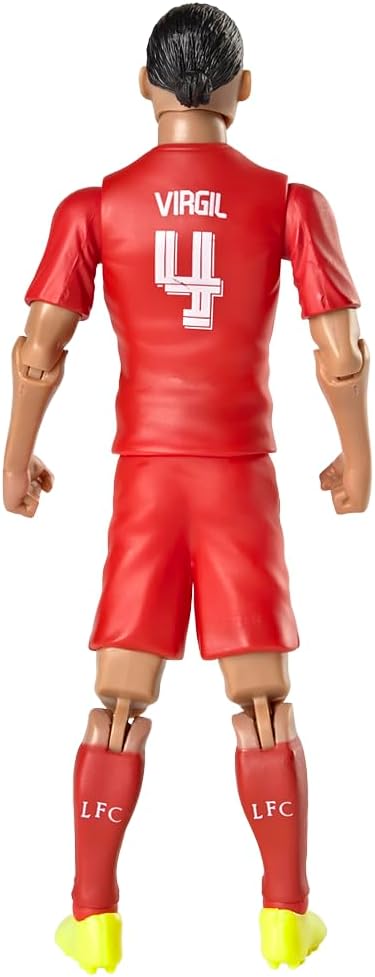 Banbo Toys Liverpool Virgil Van Dijk 8" Collectible Soccer Action Figure