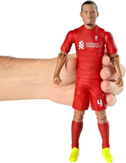 Banbo Toys Liverpool Virgil Van Dijk 8" Collectible Soccer Action Figure
