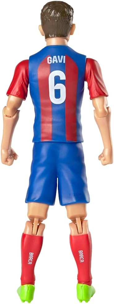Banbo Toys FC Barcelona GAVI 8" Collectible Soccer Action Figure