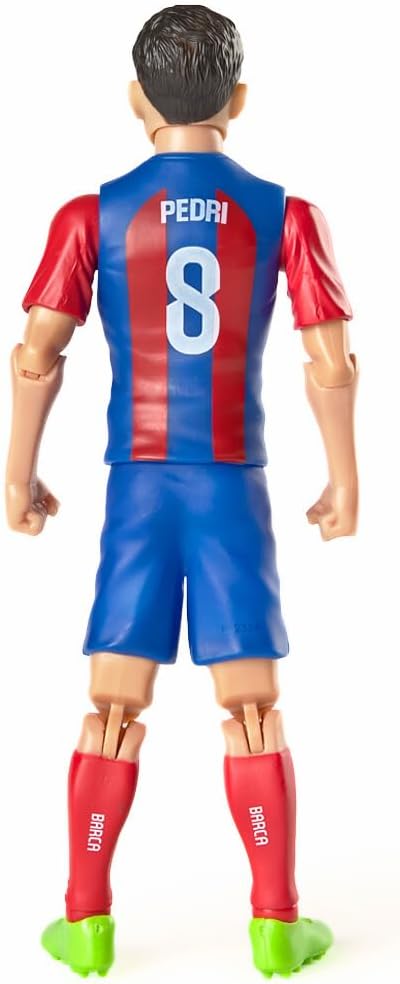 Banbo Toys FC Barcelona Pedri 8" Collectible Soccer Action Figure