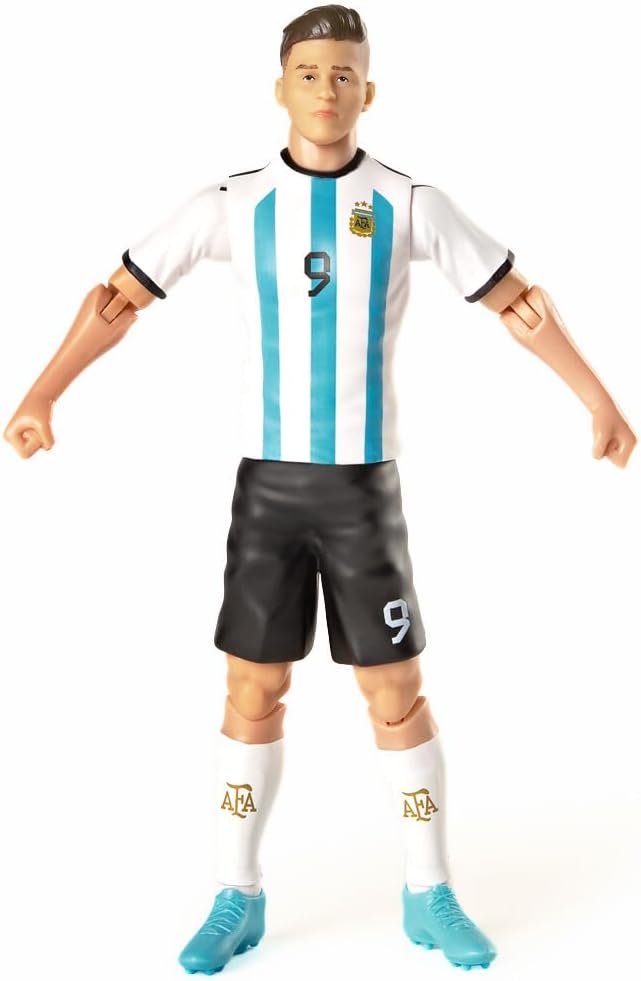 Banbo Toys Argentina AFA Julian Alvarez 8" Collectible Soccer Action Figure