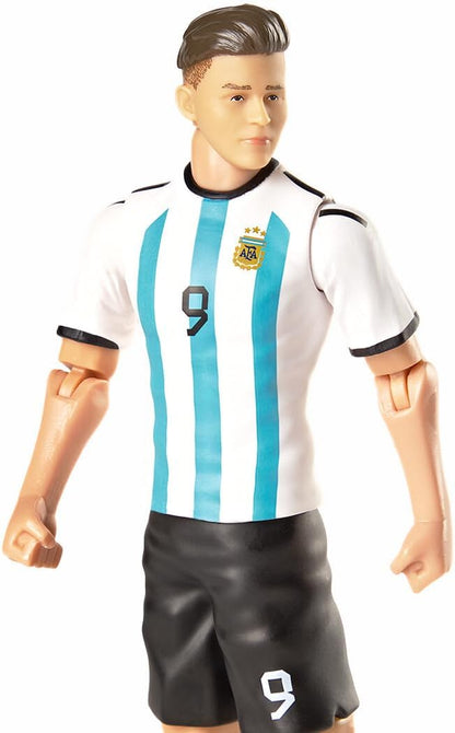 Banbo Toys Argentina AFA Julian Alvarez 8" Collectible Soccer Action Figure