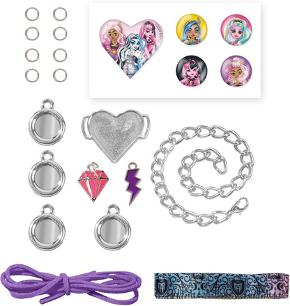 Totum Monster High Charm Bracelets, Fashion Jewellery Accessories Suits Ages 6+