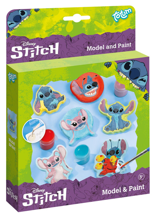 Disney Stitch Plaster Model and Paint Set, Ages 3+