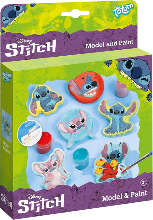 Disney Stitch Plaster Model and Paint Set, Ages 3+