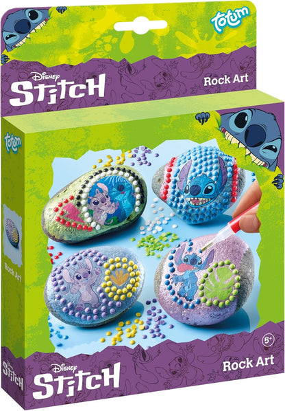 Disney Stitch Rock Art, Ages 6 and Above