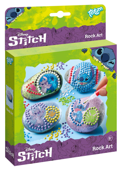 Disney Stitch Rock Art, Ages 6 and Above