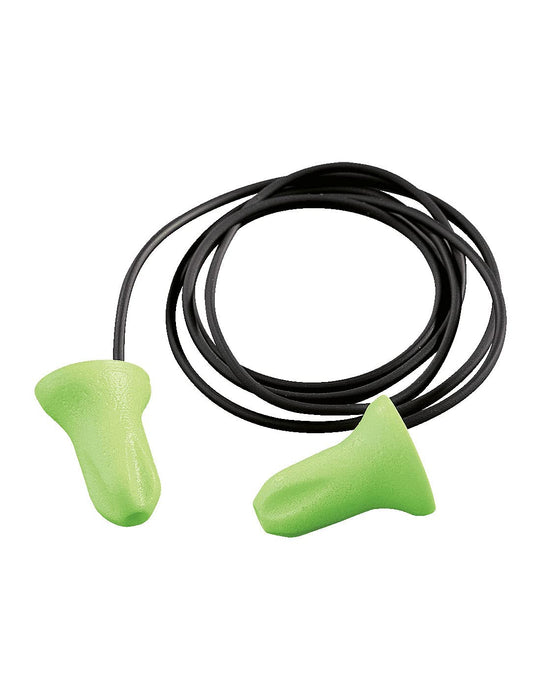 Uvex Hi-Com Cord Earplugs Grn Pk100