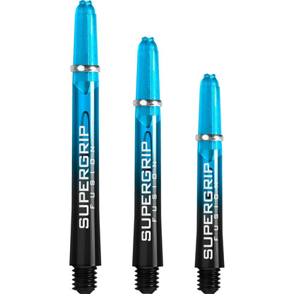 Harrows Supergrip Fusion Light Blue - Dart Shafts Medium