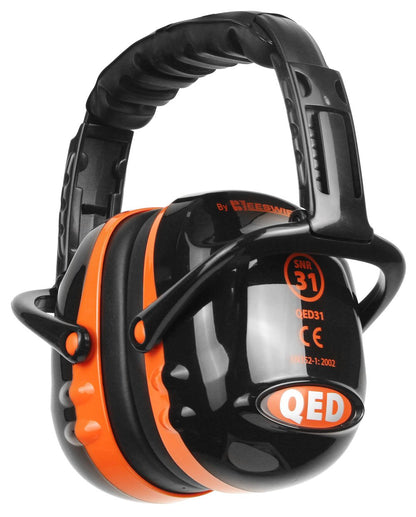 Qed31 Ear Defenders Black/Orange