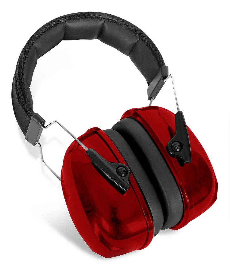 Qed Ear Defenders Snr 33 Red