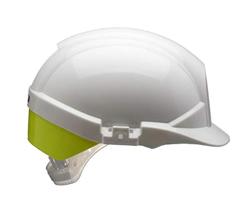 Reflex Saf Helmet Yellow Flash White