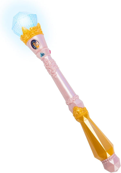 Disney Princess Create Your Magic Accessories, Officially Licensed by Jakks Pacific, Interactive Create Your Magic Princess Scepter and Tiara, Light Up, Ideal Gift for Girls 3+