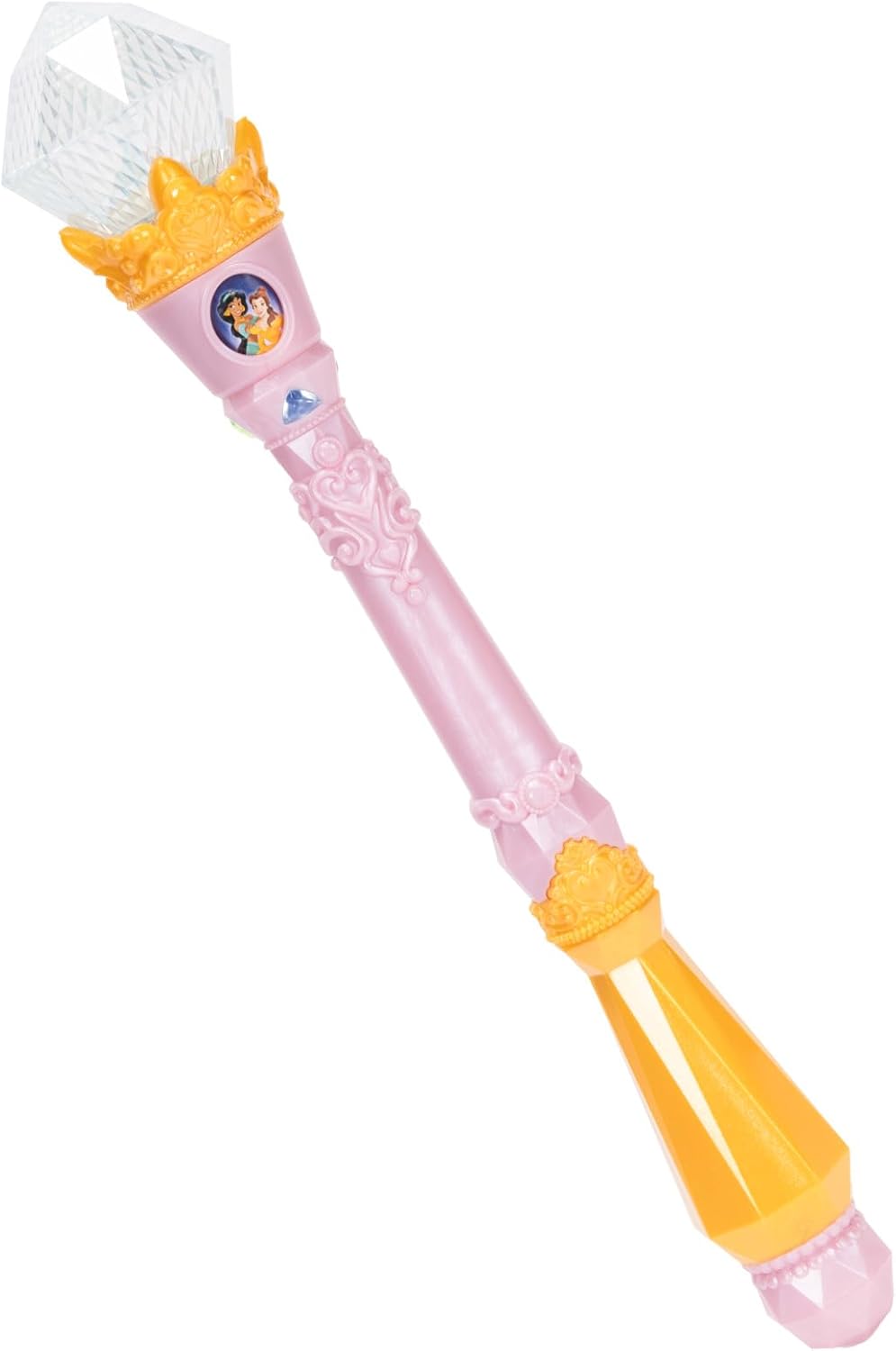 Disney Princess Create Your Magic Accessories, Officially Licensed by Jakks Pacific, Interactive Create Your Magic Princess Scepter and Tiara, Light Up, Ideal Gift for Girls 3+