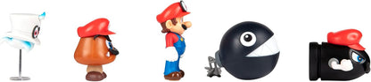 Super Mario Nintendo Odyssey Action Figures Multi-Pack Poseable Articulated 2.5-Inch Collectible Toys Perfect for Kids & Collectors Alike! for Kids Ages 3+