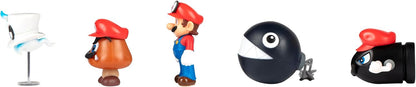 Super Mario Nintendo Odyssey Action Figures Multi-Pack Poseable Articulated 2.5-Inch Collectible Toys Perfect for Kids & Collectors Alike! for Kids Ages 3+
