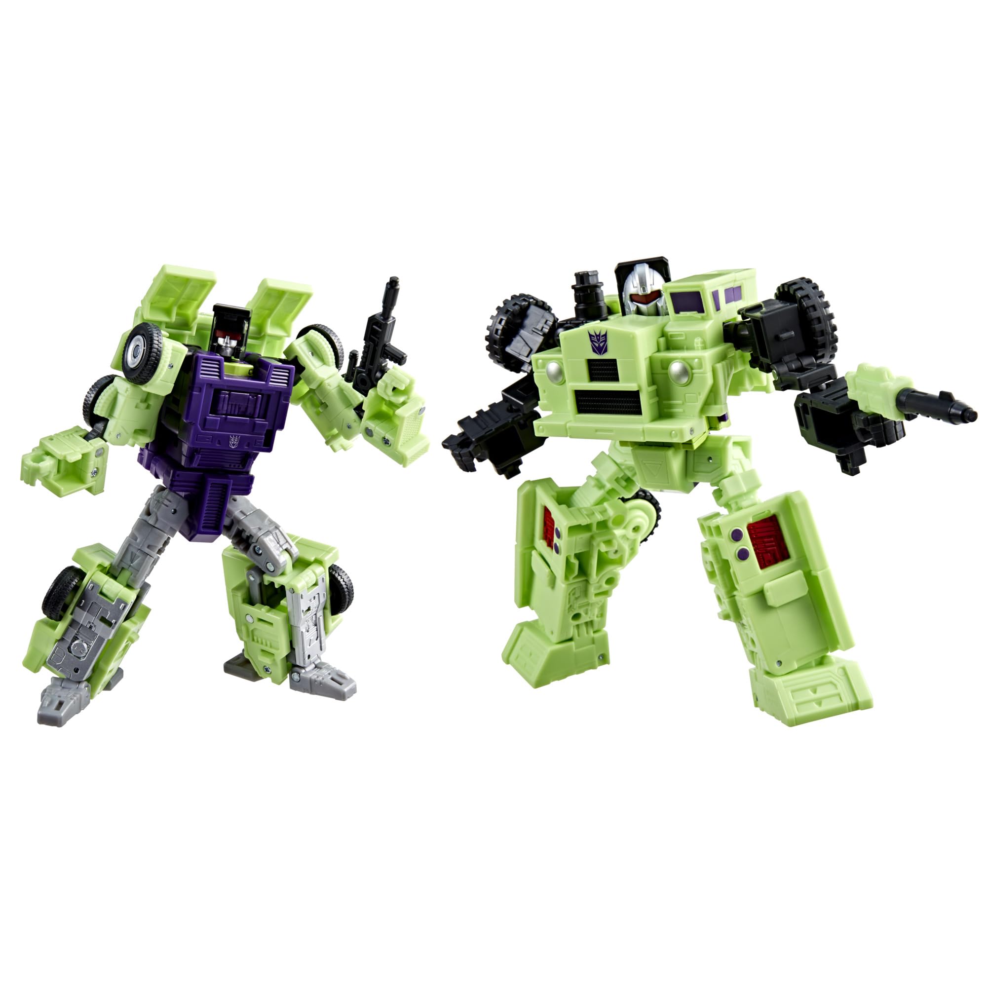 Transformers Studio Series, Constructicon Long Haul e Constructicon Hook, action figure ispirate al film "Transformers: The Movie"