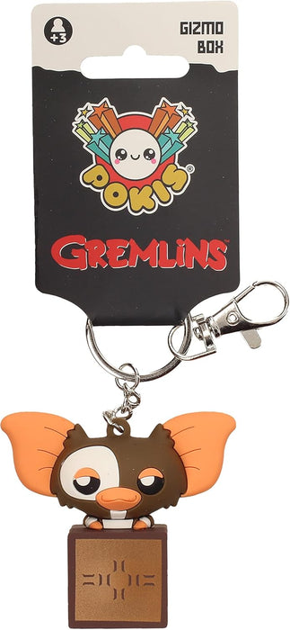 SD toys Gizmo Box Keyring Head Rubber Gremlins, multicoloured, 40 x 100 x 170 mm, Casual