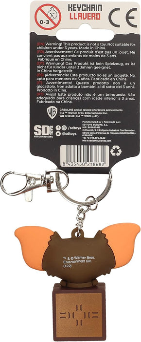 SD toys Gizmo Box Keyring Head Rubber Gremlins, multicoloured, 40 x 100 x 170 mm, Casual