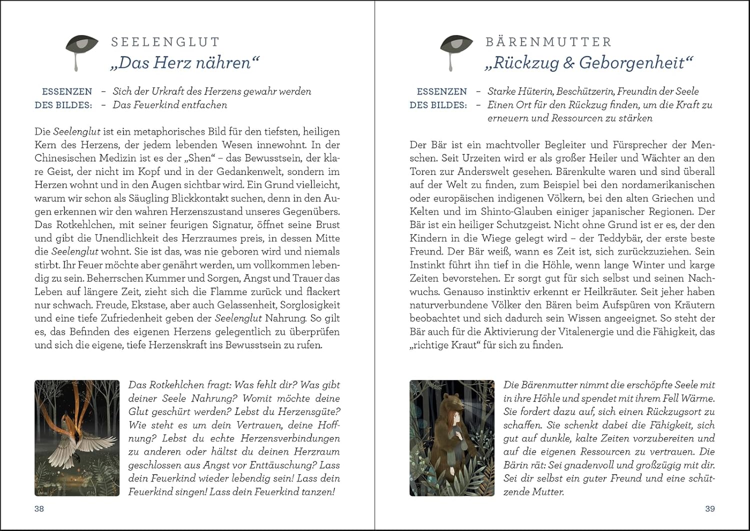 Orakelkarten: Erdenkind: Streifzüge zu den Mysterien des Lebens | Liebevoll illustrierte Orakelkarten zum Buch "Magische blaue Stunden" in edler Box | Inkl. 64-seitigem Booklet