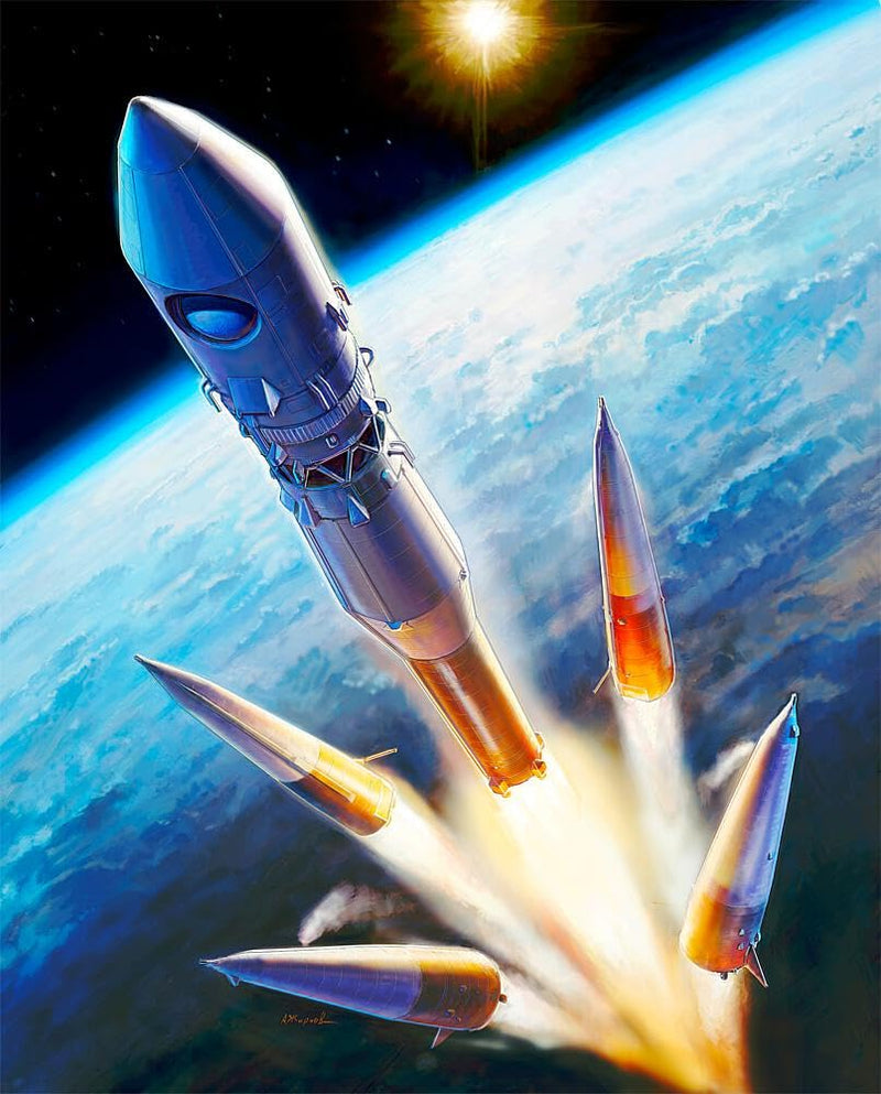 Zvezda Vostok 927501-1/144 Rocket 1:144 Scale