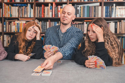 Brain Games Carnival – Playing Card Games – Card Game with Tactical Choices of Memorization and Maximum Interaction Between Players – Ages 7+ – 2 to 6 Players – 30 Min