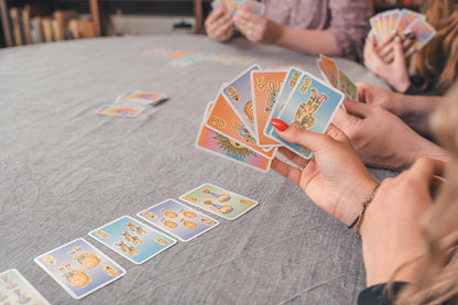 Brain Games Carnival – Playing Card Games – Card Game with Tactical Choices of Memorization and Maximum Interaction Between Players – Ages 7+ – 2 to 6 Players – 30 Min