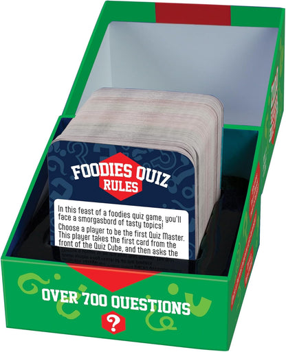 Cheatwell Games Quiz Cube Foodies | Trivia Game With Over 700 Questions