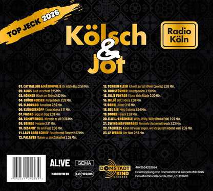 VARIOUS - KOLSCH & JOT - TOP JECK 2026