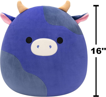 Squishmallows - 16In Ingred The Dark Purple Cow