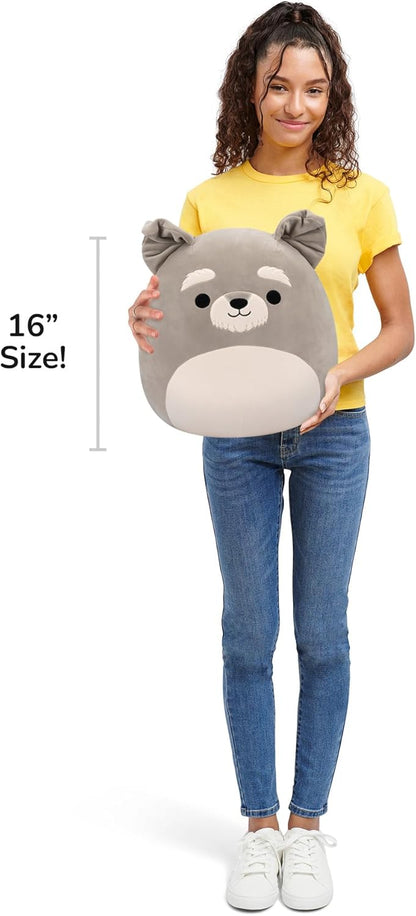 Squishmallows - 16In Shaun The Grey Schnauzer