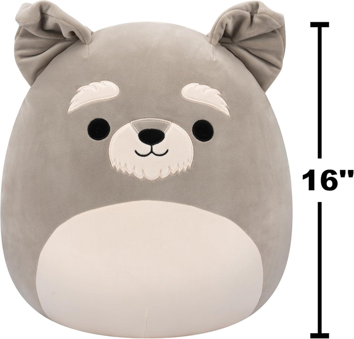 Squishmallows - 16In Shaun The Grey Schnauzer
