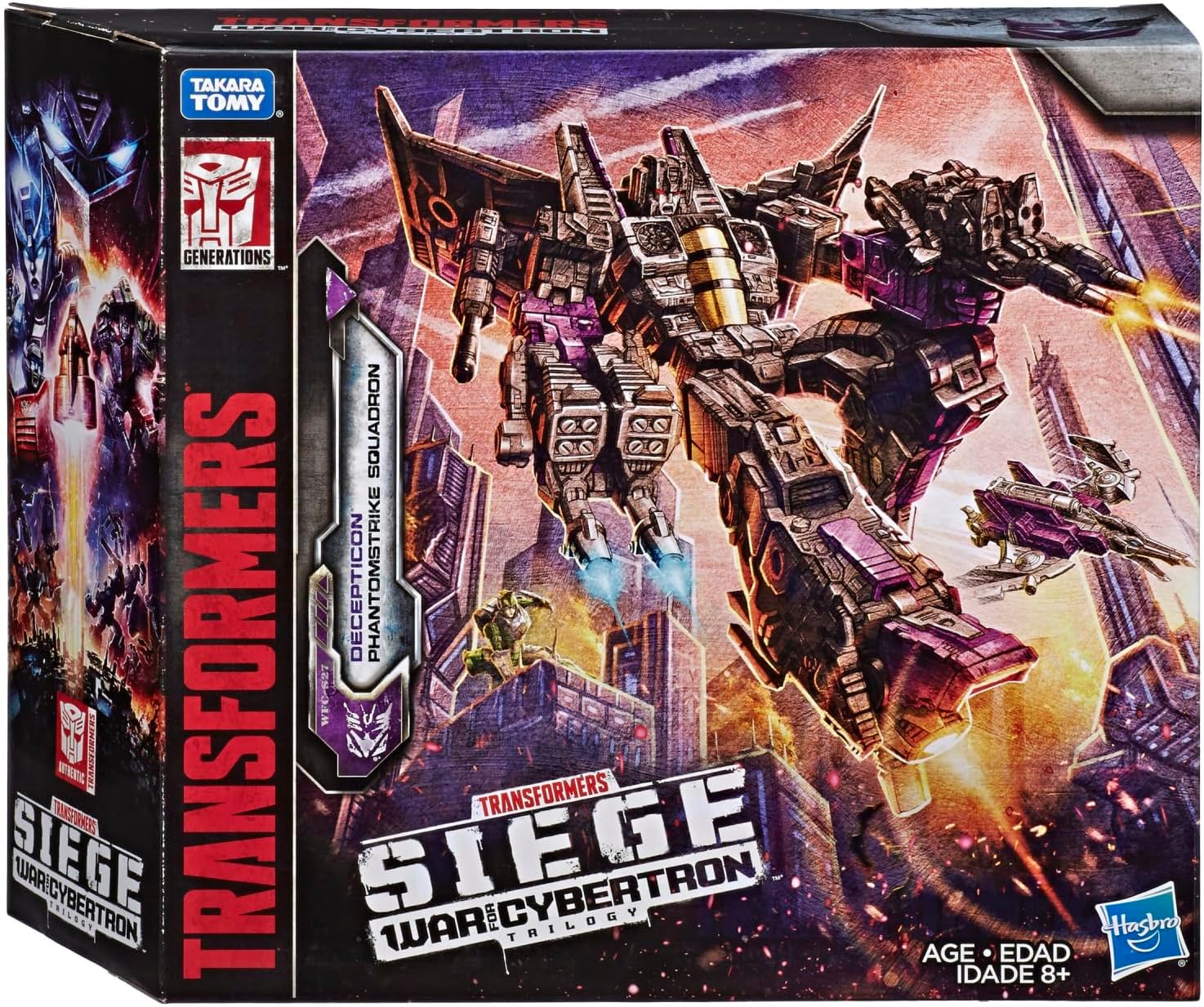 Transformers - Siege War For Cybertron (Decepticon Phantomstrike Squadron) /Toys