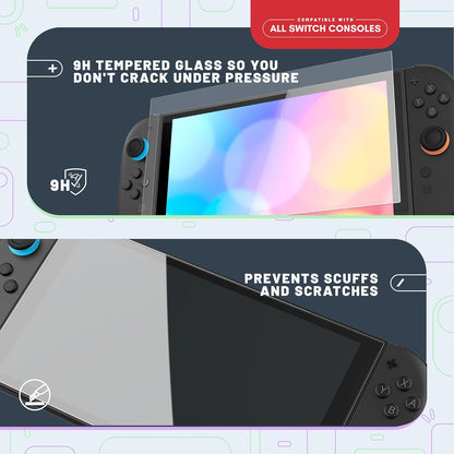 STEALTH 3-in-1 Accessory Bundle, Compatible with Switch, Switch 2 and Switch OLED