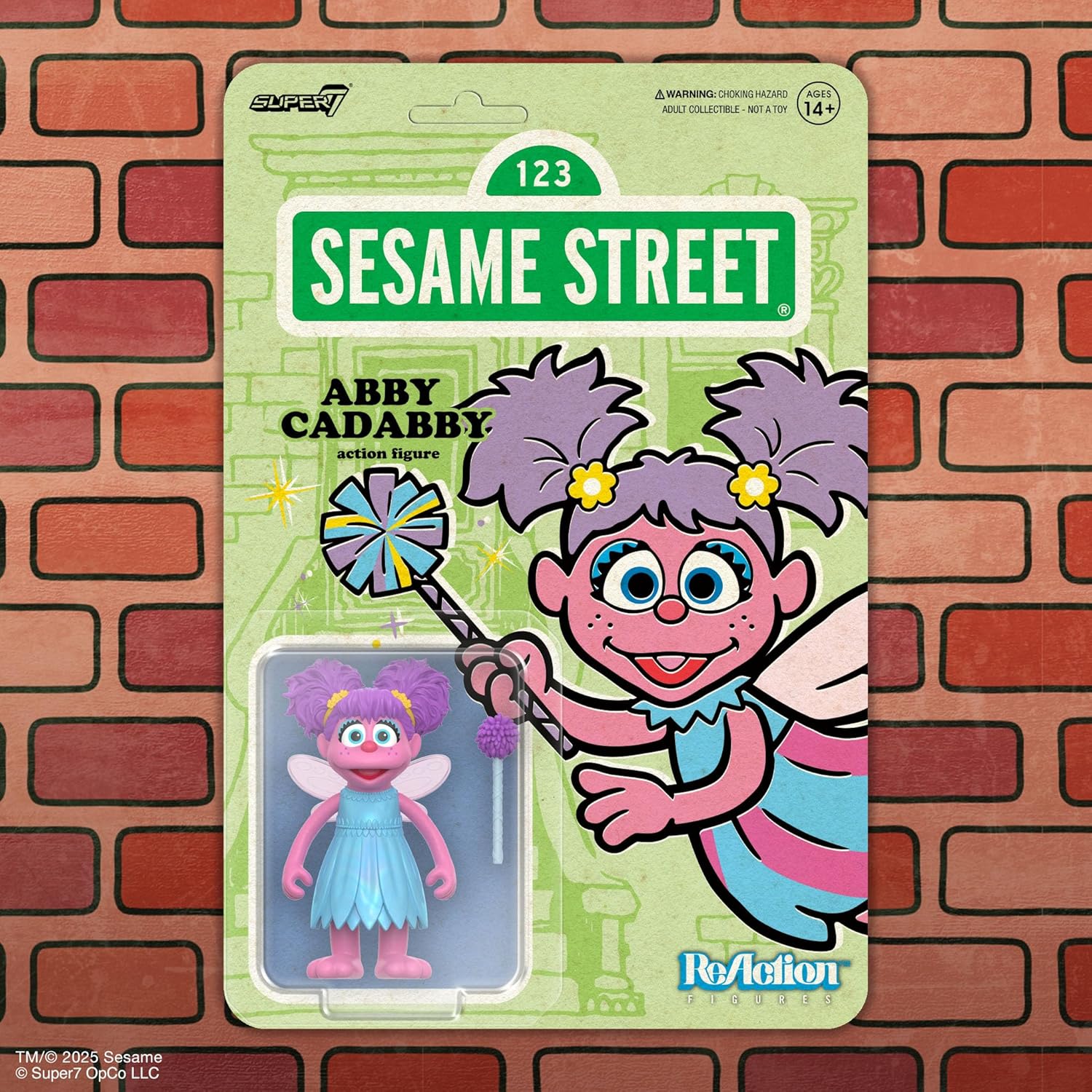 Sesame Street Abby Cadabby 3 3/4-Inch Reaction Figure