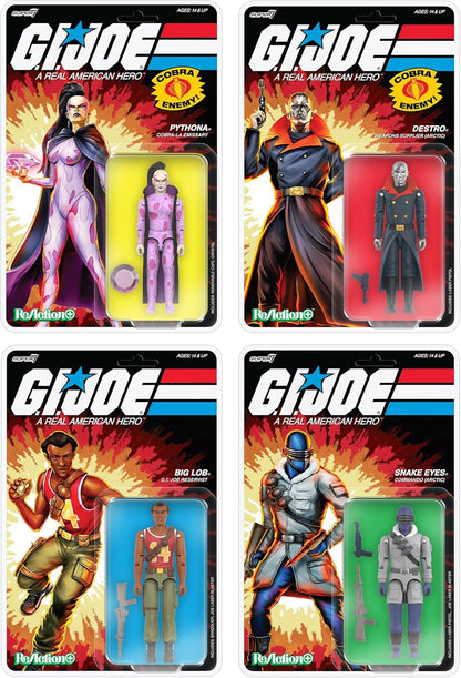 Super7 G.I. Joe Reaction+ Wave 05 (Film) - Arctic Snake Eyes Action Figure (Film)