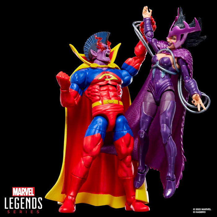 X-Men Marvel Legends Series Deathbird & Marvel’s Gladiator Two-Pack, 2 Comics-Inspired Collectible 6-Inch Scale Action Figures