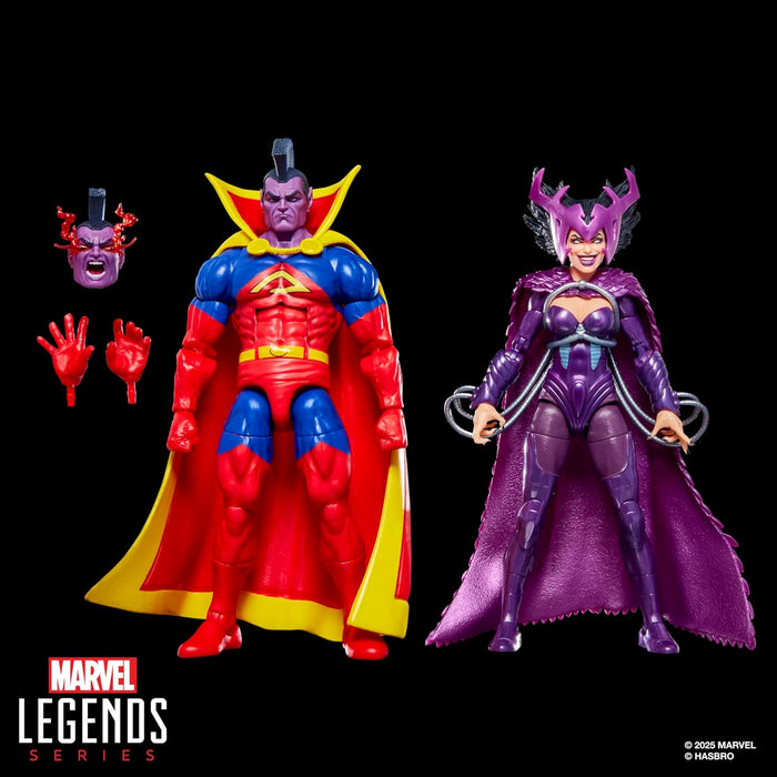 X-Men Marvel Legends Series Deathbird & Marvel’s Gladiator Two-Pack, 2 Comics-Inspired Collectible 6-Inch Scale Action Figures
