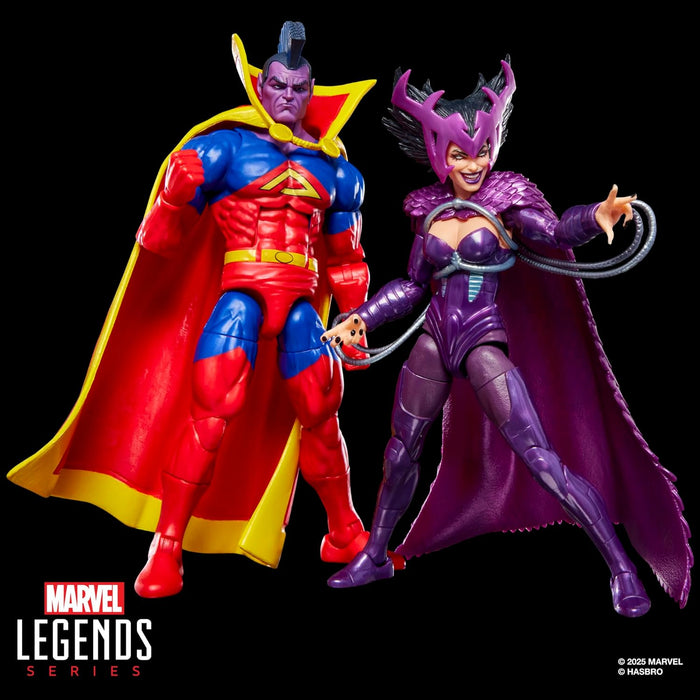 X-Men Marvel Legends Series Deathbird & Marvel’s Gladiator Two-Pack, 2 Comics-Inspired Collectible 6-Inch Scale Action Figures