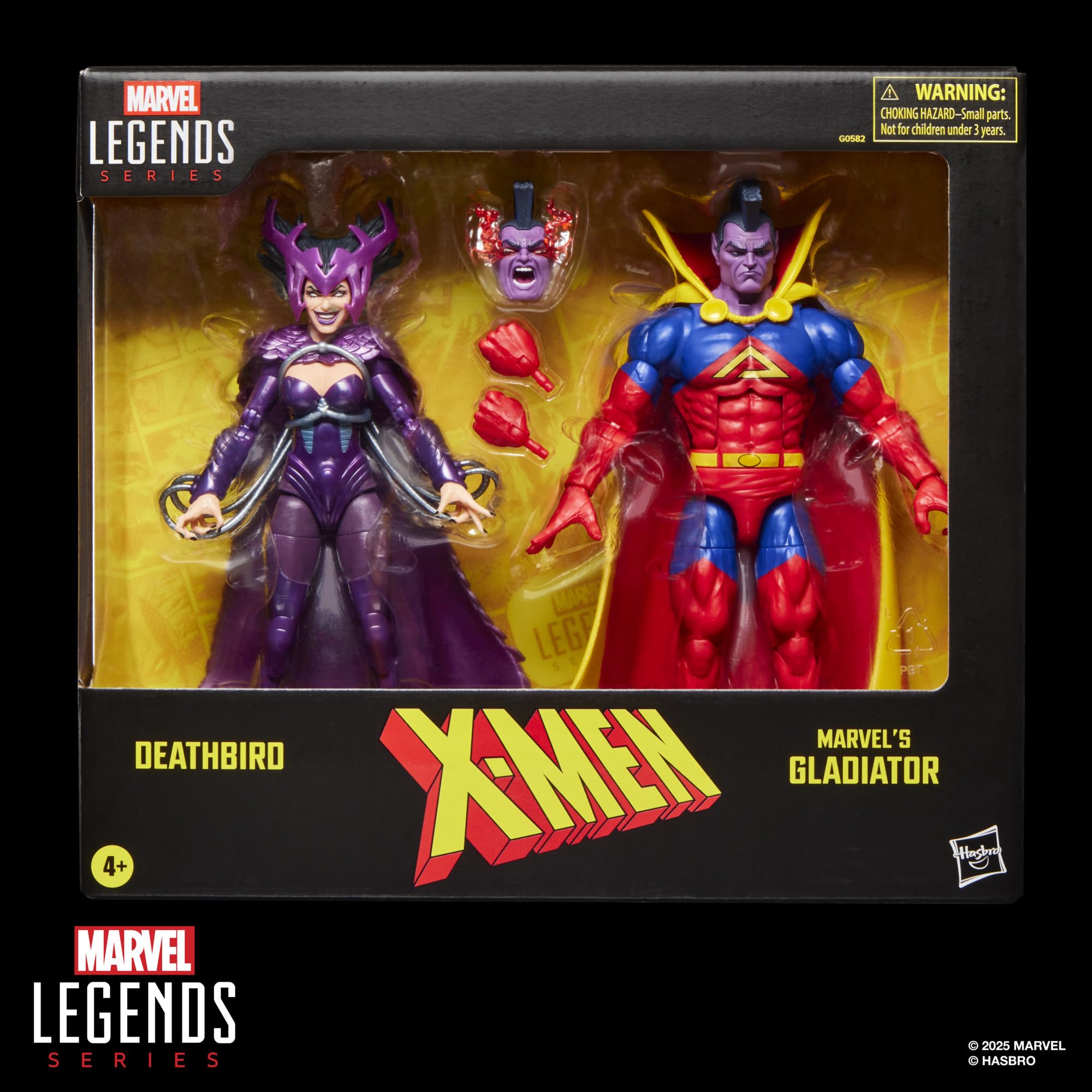Marvel Legends Series X-Men Deathbird & Marvel’s Gladiator Action Figure Two-Pack