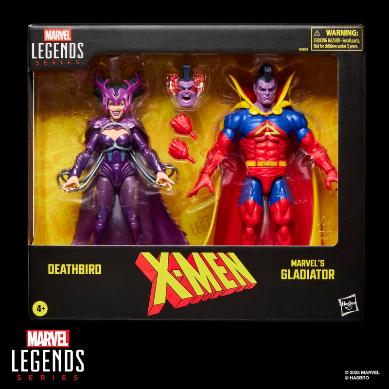 Marvel Legends Series X-Men Deathbird & Marvel’s Gladiator Action Figure Two-Pack