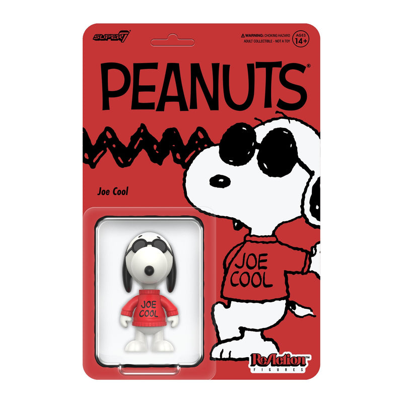 Super7 Peanuts Reaction Figures Wave 08 Joe Cool Action Figure