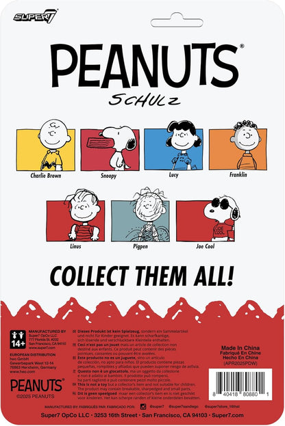 Super7 Peanuts Reaction Figures Wave 08 Joe Cool Action Figure