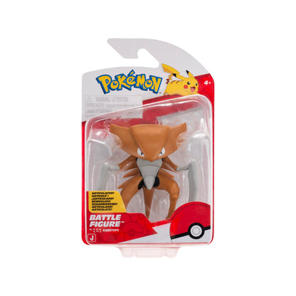 Pokémon Battle Figure Pack - Kabutops - Brown/White - Official Pokemon Toy for Children 4+