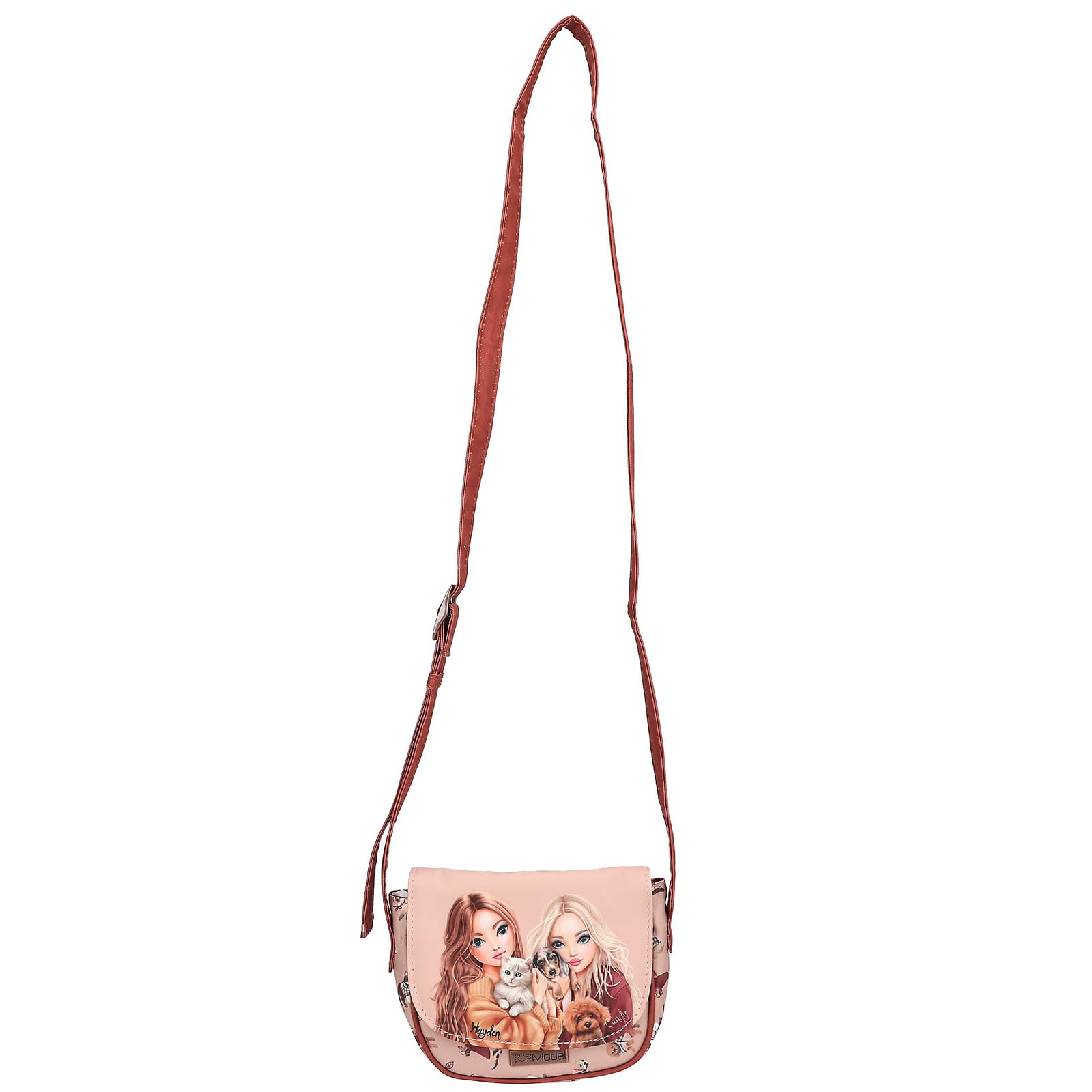 Depesche TOPModel Small Shoulder Bag for Ever Friends Pink 13 x 15 x 5 cm