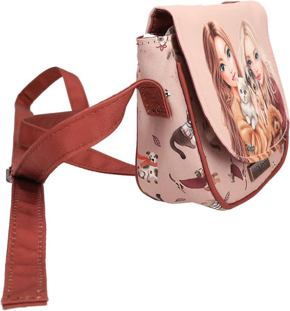 Depesche TOPModel Small Shoulder Bag for Ever Friends Pink 13 x 15 x 5 cm