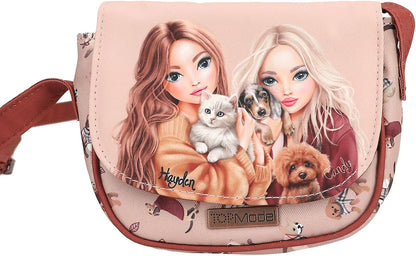 Depesche TOPModel Small Shoulder Bag for Ever Friends Pink 13 x 15 x 5 cm