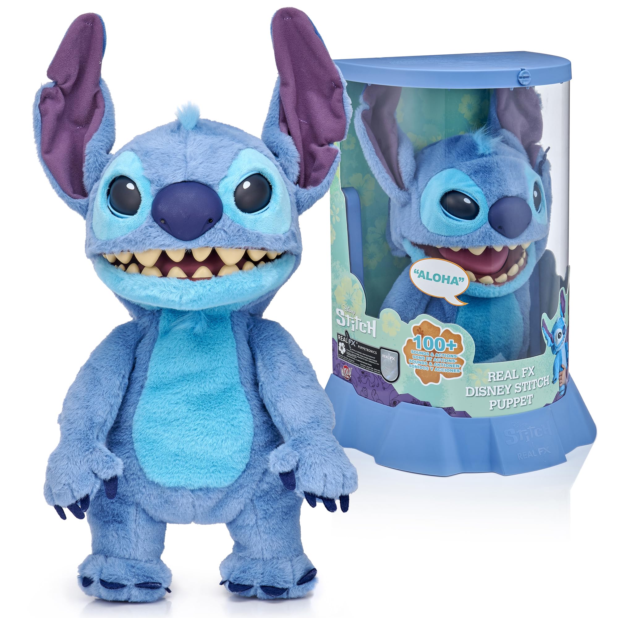Disney - Interactive Real Fx Stitch - 45 Cm (103601Dis)