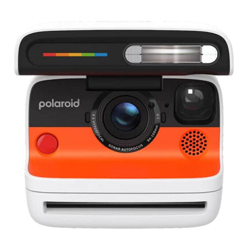 Polaroid Flip Instant Camera with Sonar Autofocus and Retro Design (White